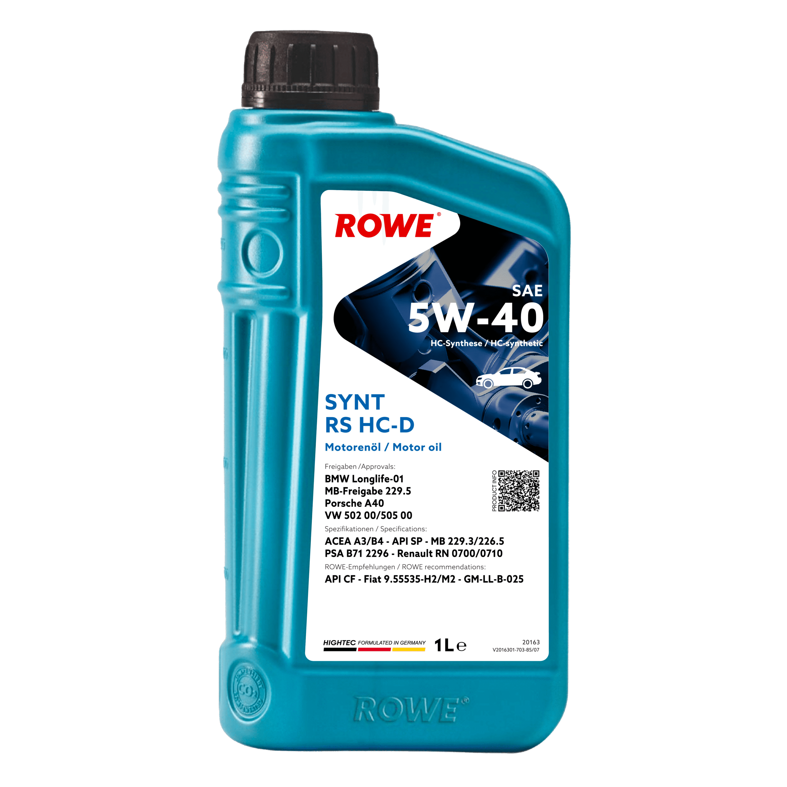 HIGHTEC SYNT RS HC-D SAE 5W-40