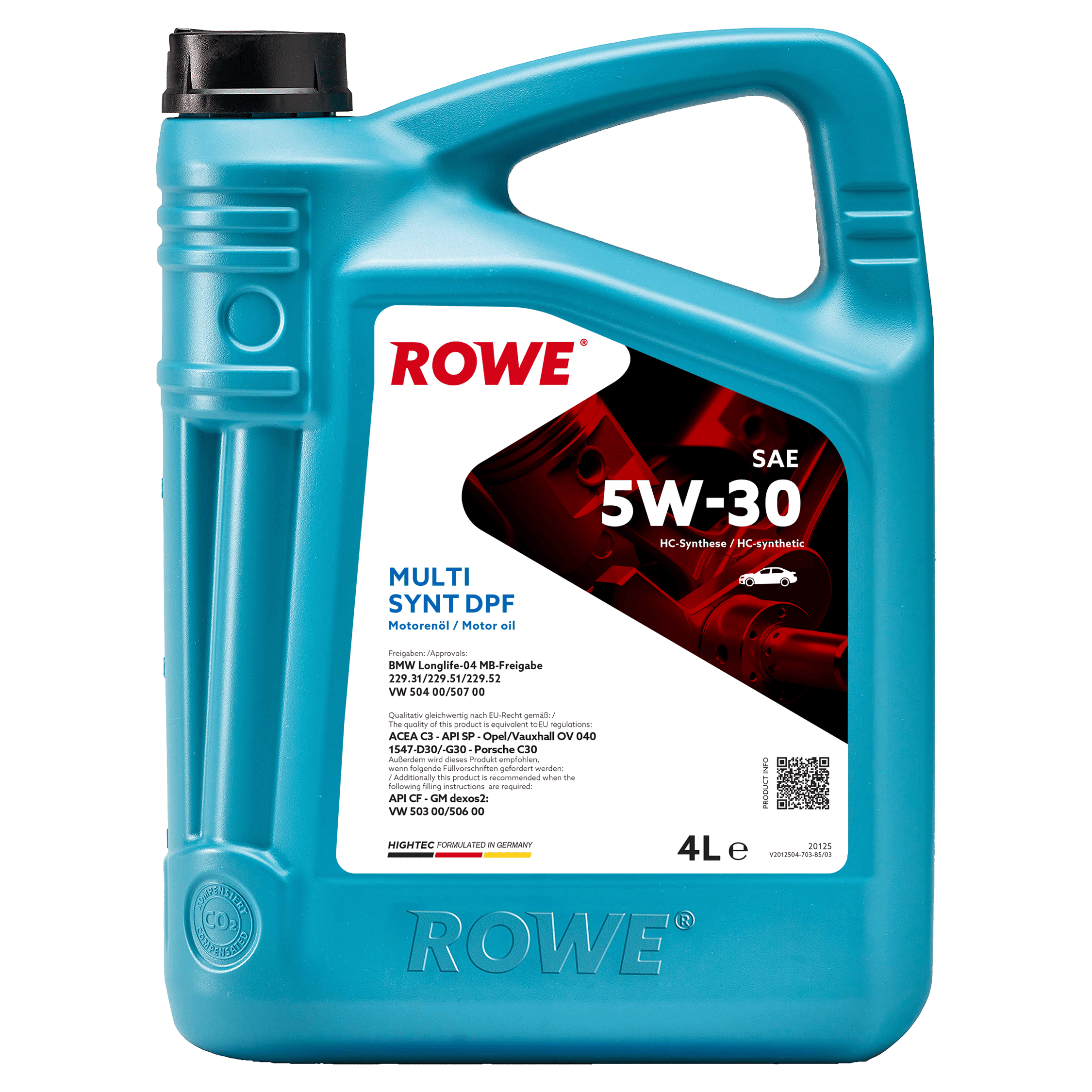 HIGHTEC MULTI SYNT DPF SAE 5W-30 image 2 4L