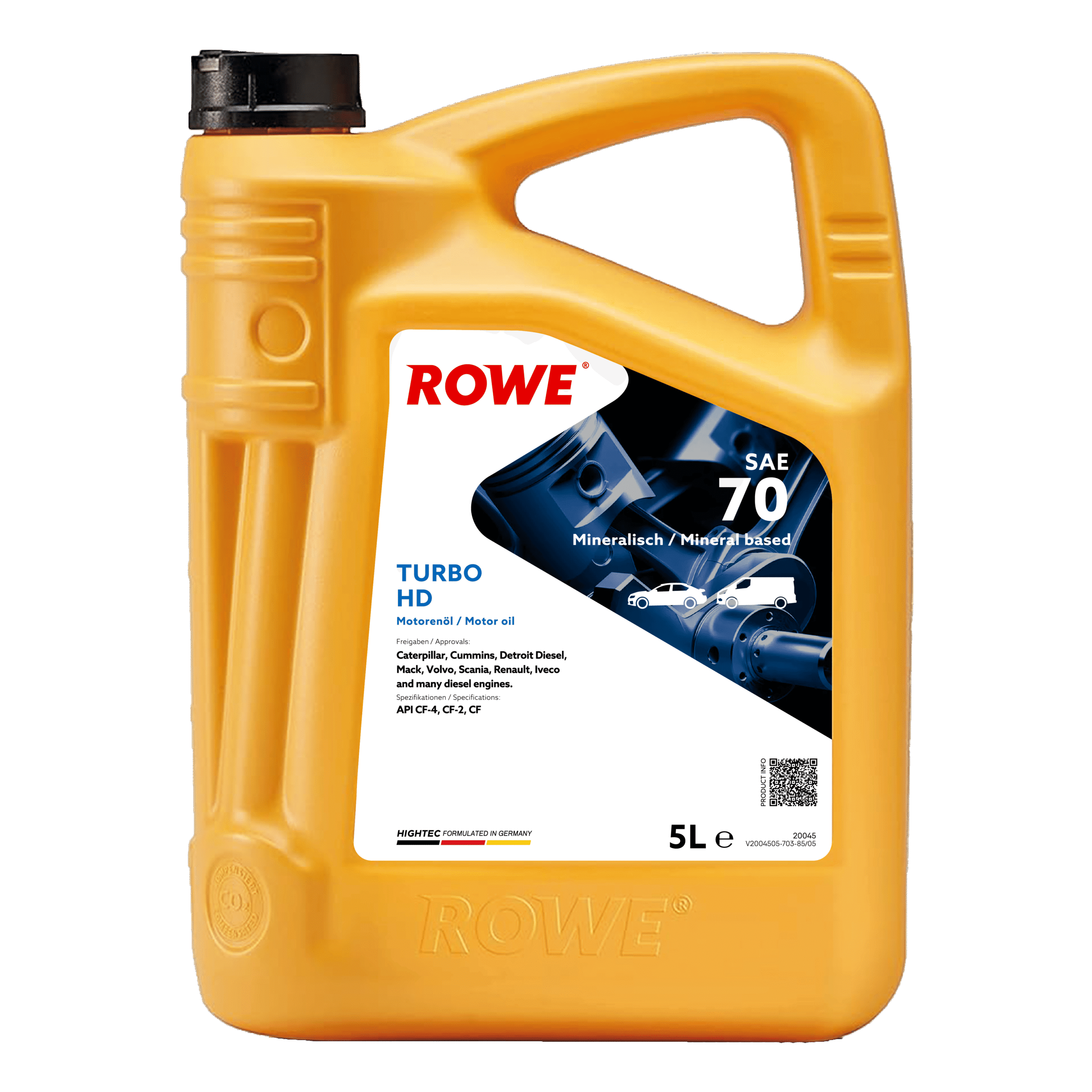 HIGHTEC TURBO HD SAE 70 image 3 5L