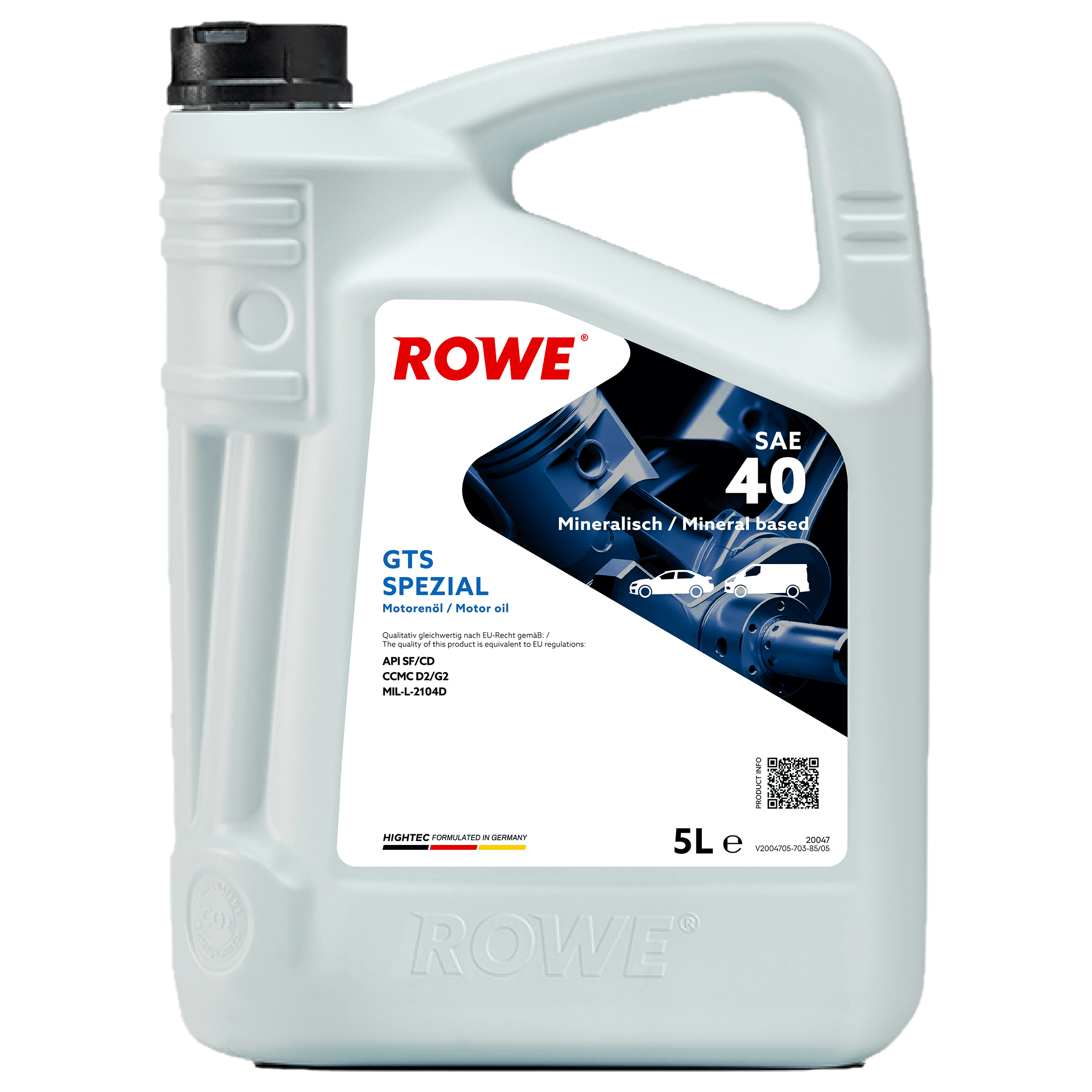 HIGHTEC GTS SPEZIAL SAE 40 image 3 5L