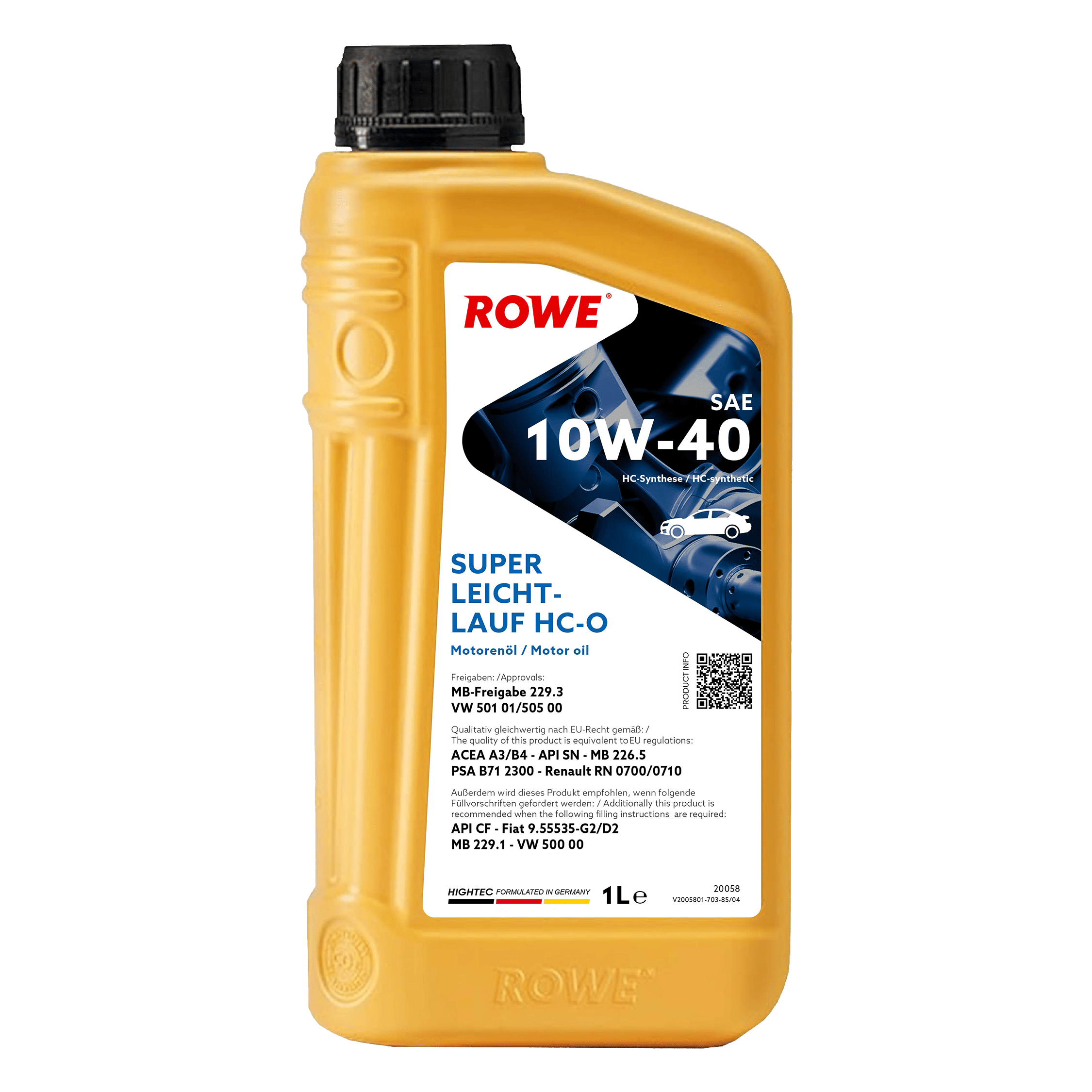 HIGHTEC SUPER LEICHTLAUF HC-O SAE 10W-40