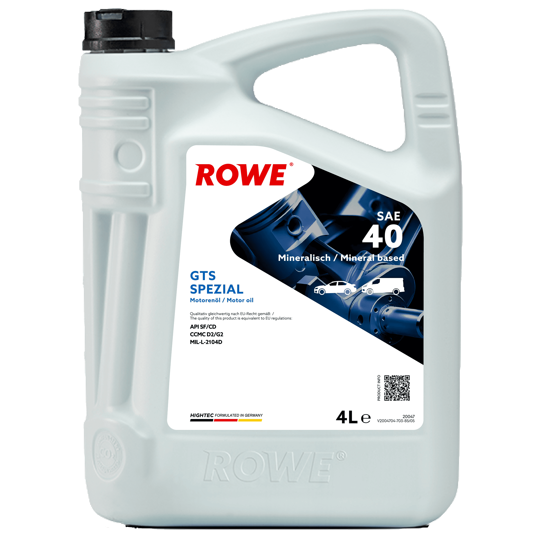 HIGHTEC GTS SPEZIAL SAE 40 image 2 4L