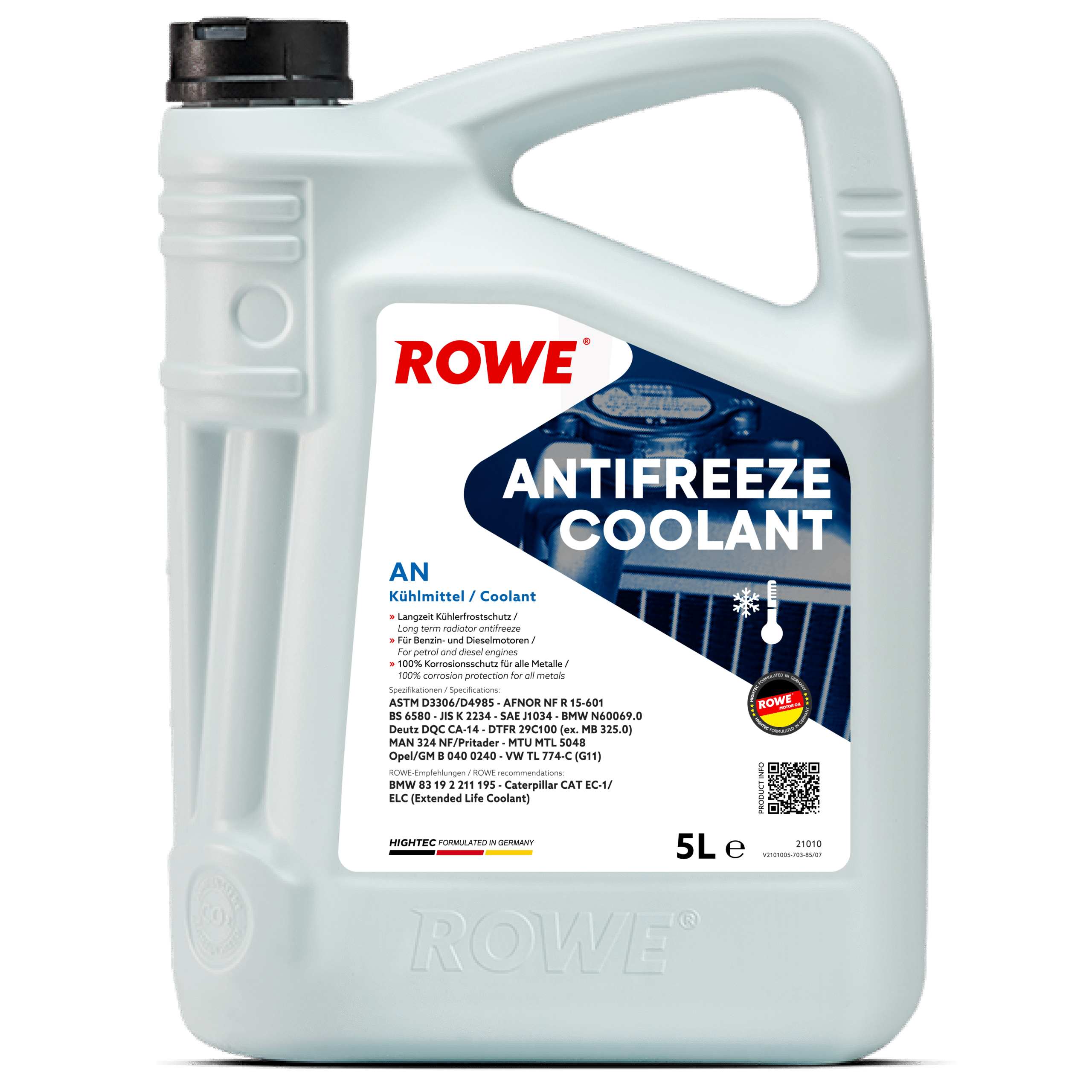 HIGHTEC ANTIFREEZE COOLANT AN image 2 5L