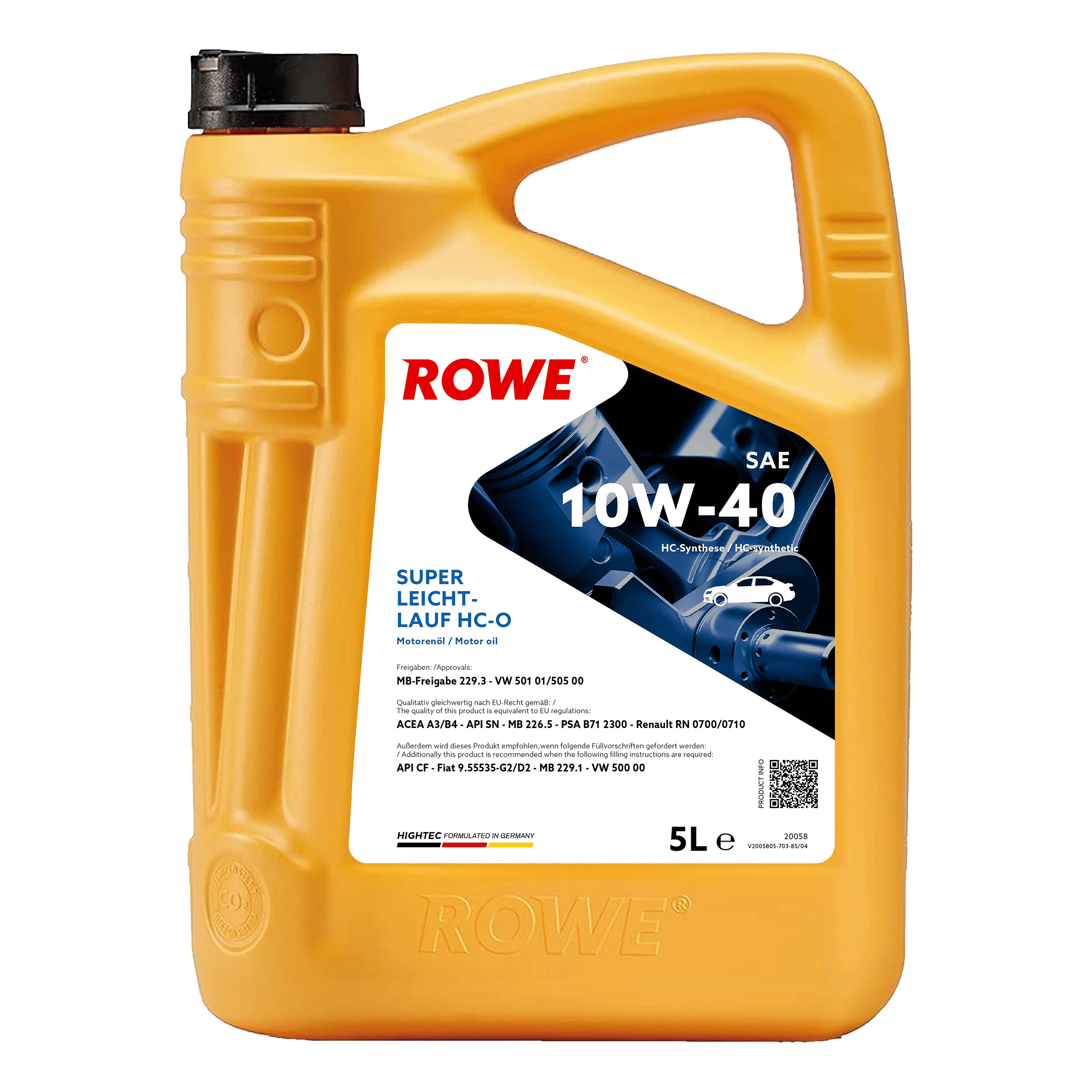 HIGHTEC SUPER LEICHTLAUF HC-O SAE 10W-40 image 3 5L