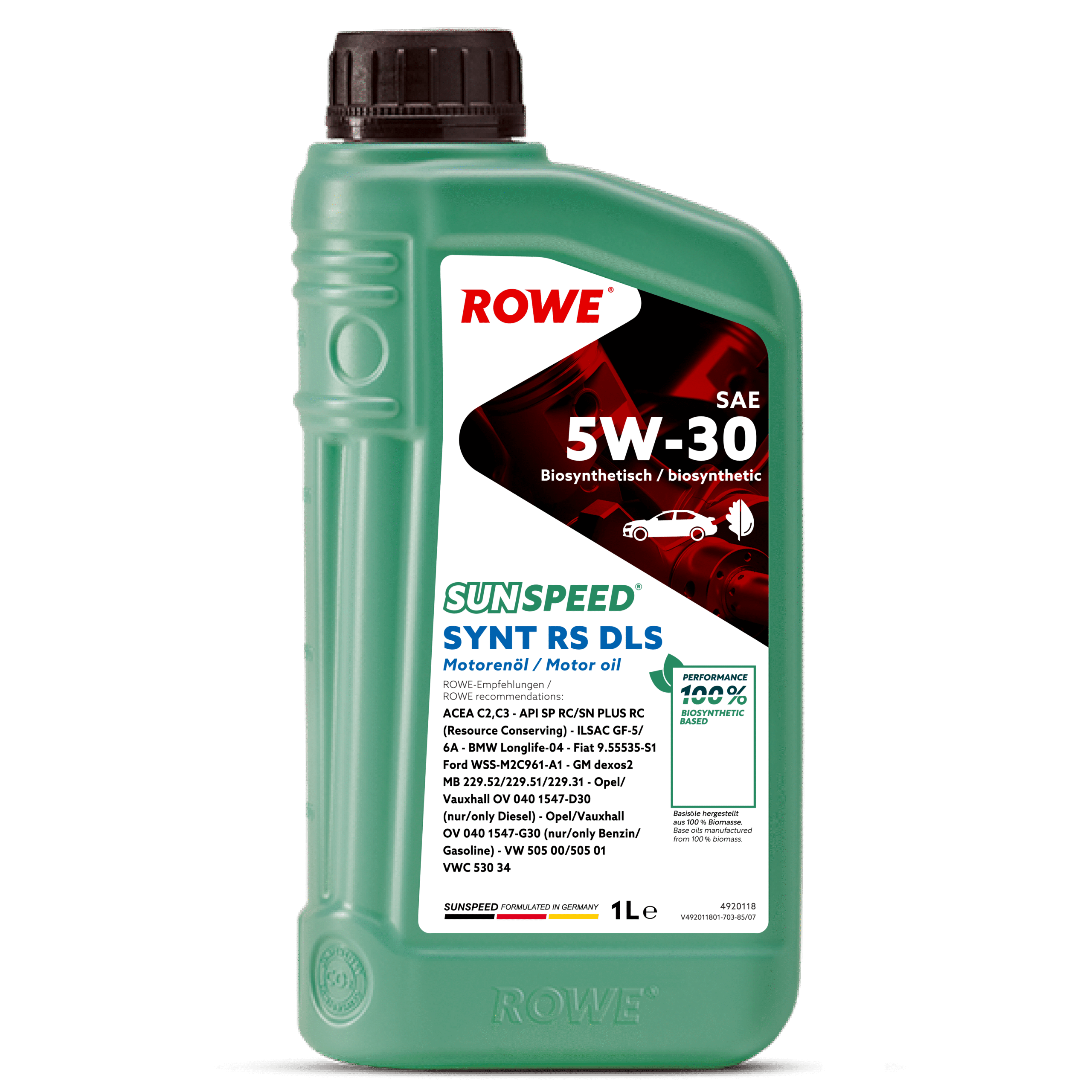 SUNSPEED SYNT RS DLS SAE 5W-30