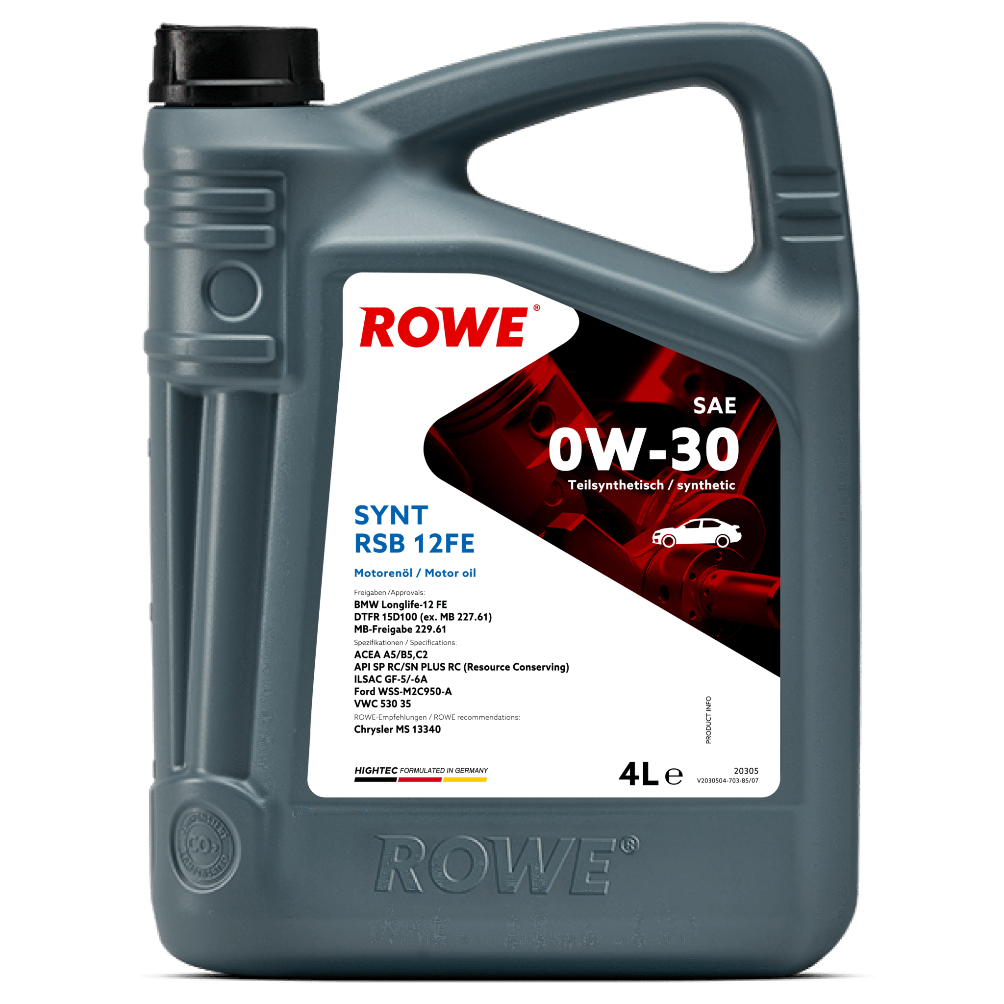 MOTOR OIL – ROWE Motor Oil