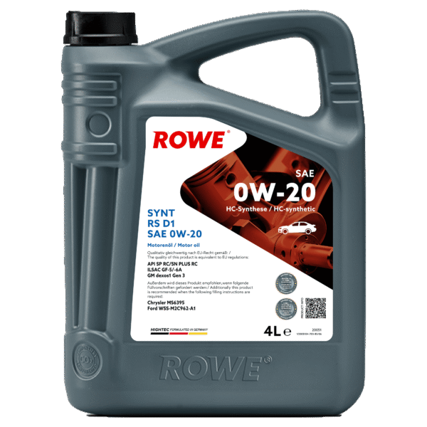 HIGHTEC SYNT RS D1 SAE 0W-20
