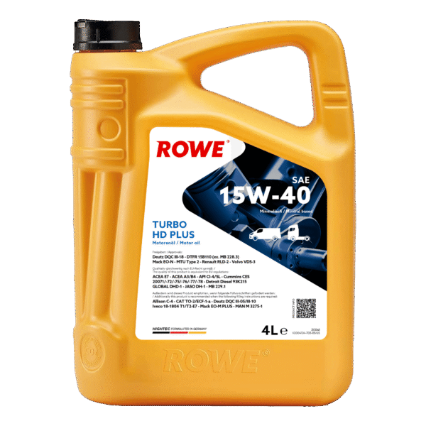 HIGHTEC TURBO HD SAE 15W-40 PLUS