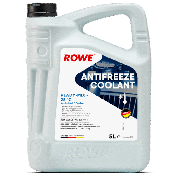HIGHTEC ANTIFREEZE COOLANT READY-MIX -25 °C
