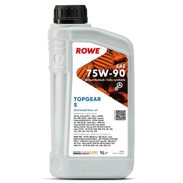 HIGHTEC TOPGEAR SAE 75W-90 S